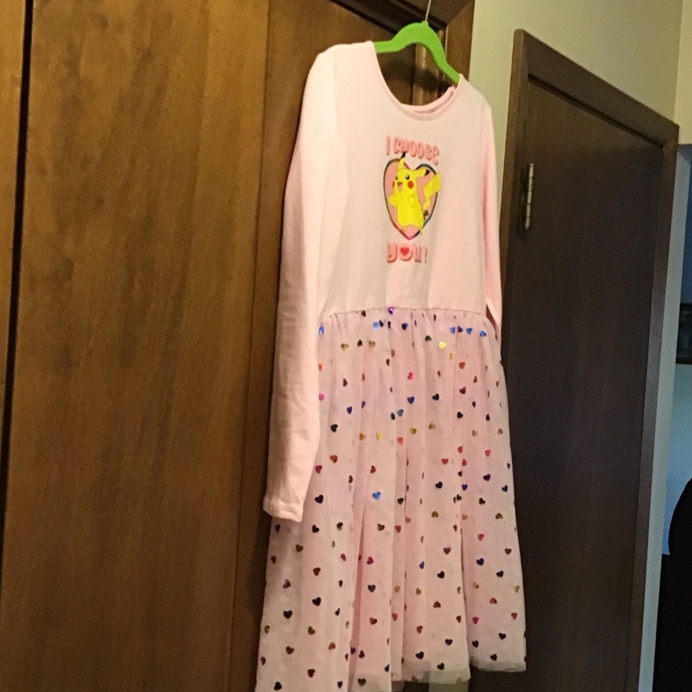 PokeMon Girls Dress size L 10-12